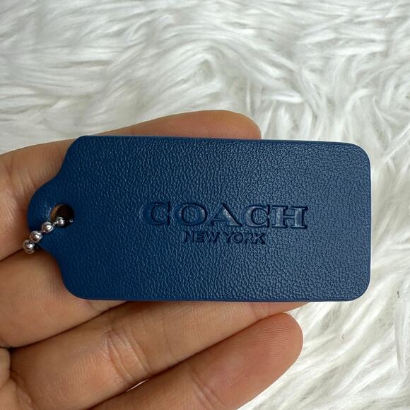 2" COACH Fob Bag Charm Hang tag Hangtag - Picture 1 of 2